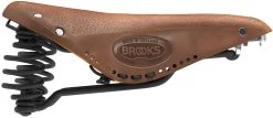 BROOKS Selle Pour Hommes Flyer Softened -Vélo Soldes B396HPLA07210BrooksFlyerSoftenedHerrenSattelDarkTan 3jd4S2VZlemGSX