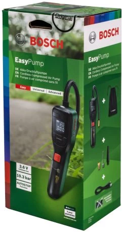 Bosch Pompe à Air à Batterie EasyPump 10,3bar -Vélo Soldes Bosch EasyPump 10 3bar Akku Druckluftpumpe 2199600100 c