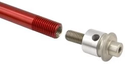 Adaptateur à Travers L'axe 12mm -Vélo Soldes FollowMe Adapter Steckachse 12mm 121130 ALU 3
