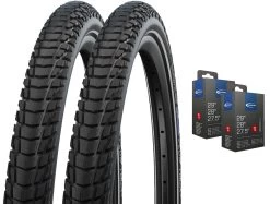 Schwalbe Marathon Plus 40-622 + Chambre à Air SV19 Set