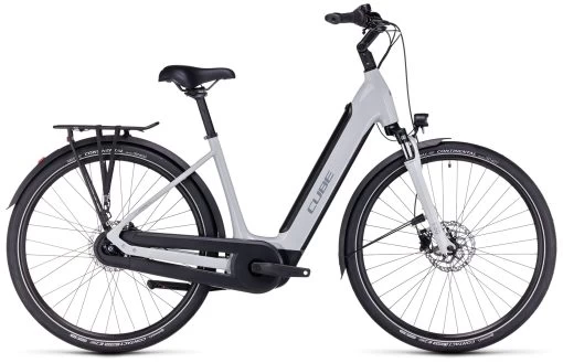 Cube Supreme Hybrid ONE 400 Easy Entry Grey´n´grey -Vélo Soldes Supreme Hybrid ONE 400 Easy Entry grey n grey 632050